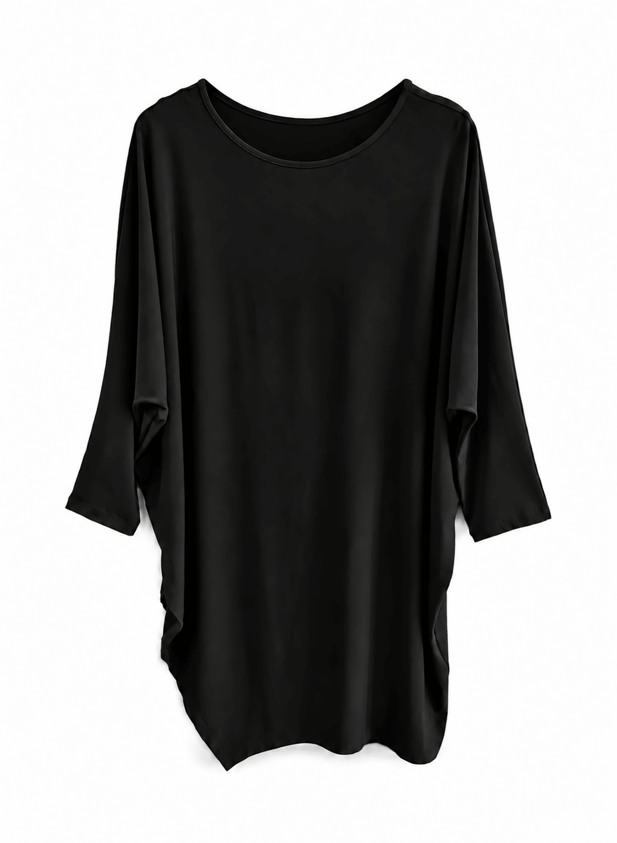 Side Slit Top - Black - Meg
