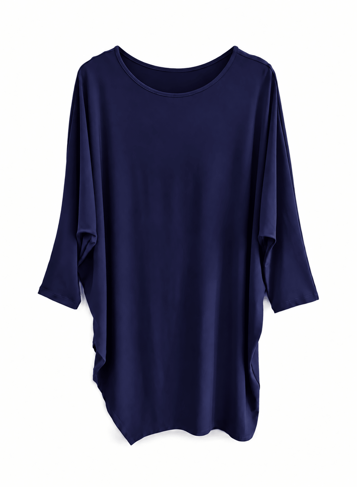 Side Slit Top - Navy - Meg