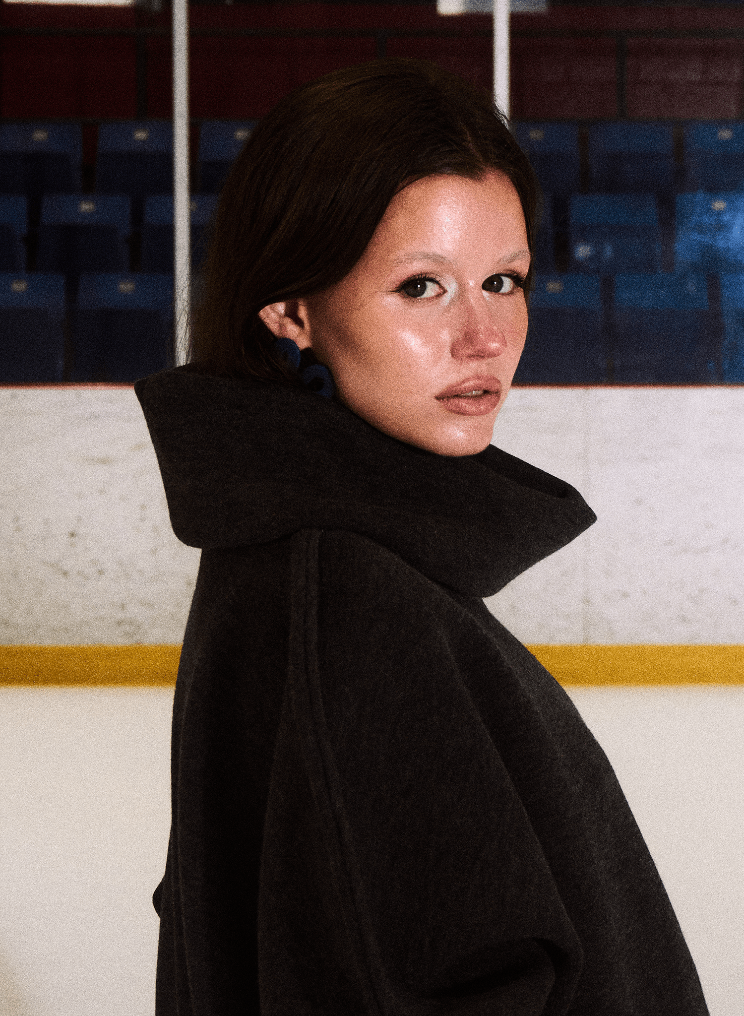 Skating Turtleneck Sweater - Charcoal (PRE-ORDER) - Meg