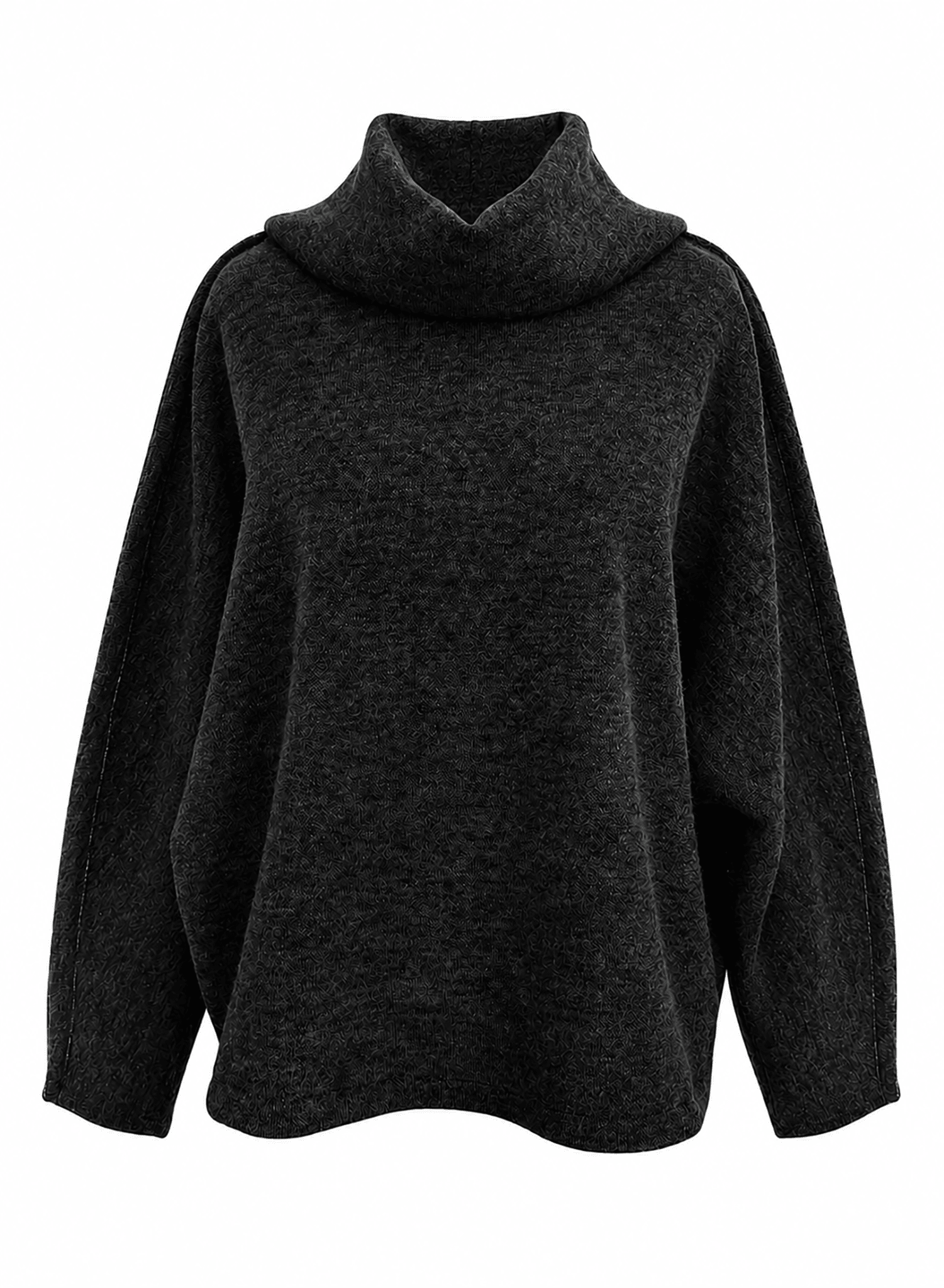 Skating Turtleneck Sweater - Charcoal (PRE-ORDER) - Meg