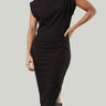 Skinny Dress - Black - Meg