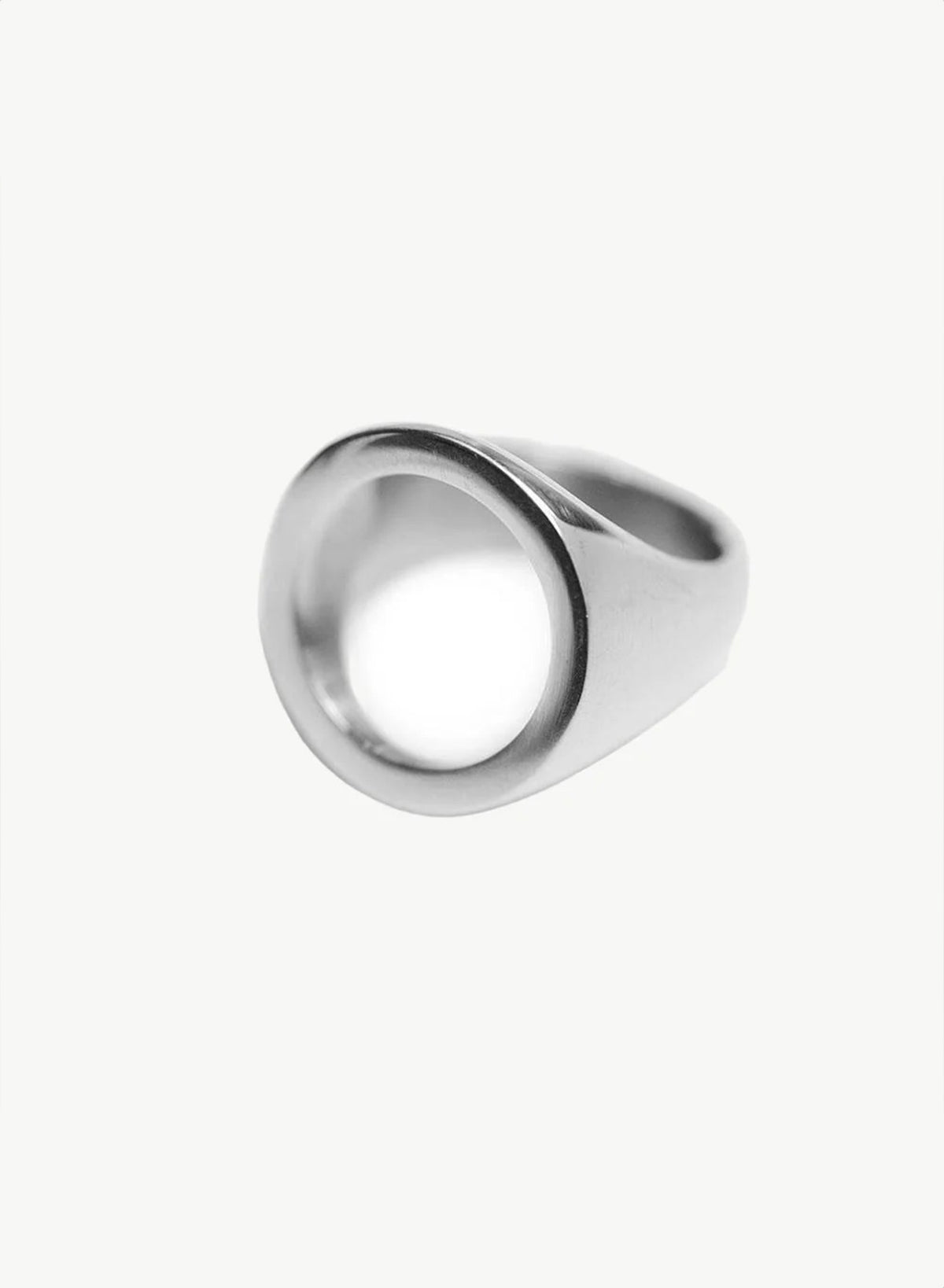 Soko - Open Circle Statement Ring - Silver - Meg