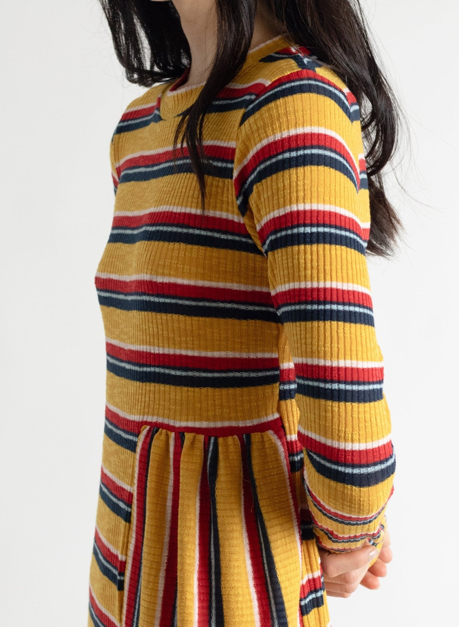 Sonia Dress - Marigold Stripe - Meg