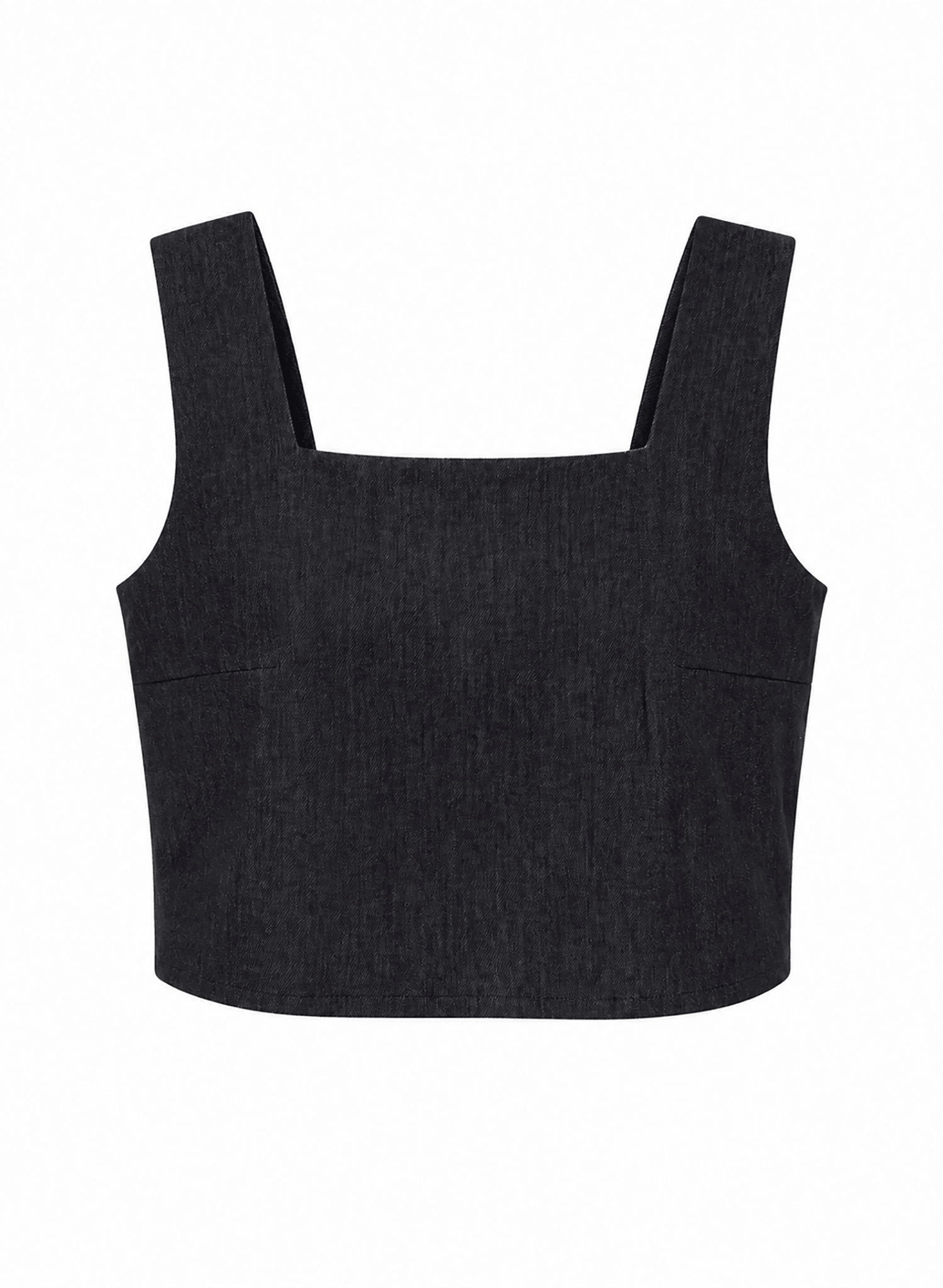 Square Top - Dark Blue Denim - Meg