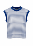 Striped Tee - Cobalt - Meg