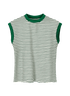Striped Tee - Kelly Green - Meg