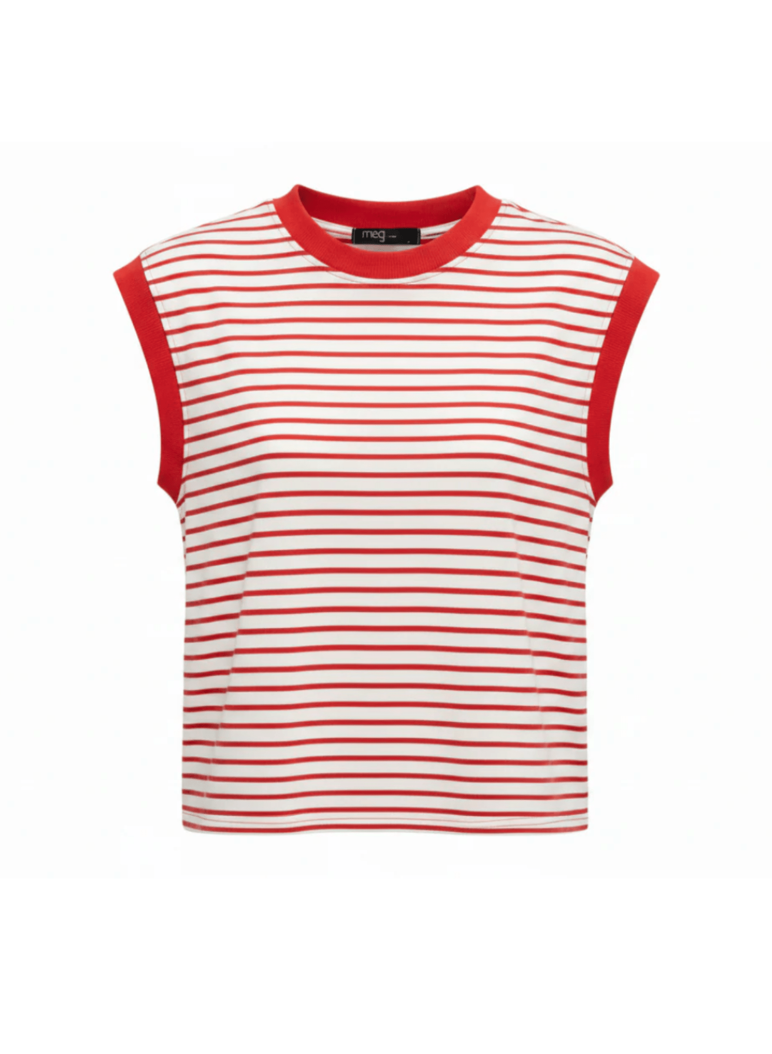 Striped Tee - Red - Meg