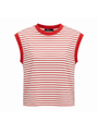 Striped Tee - Red - Meg
