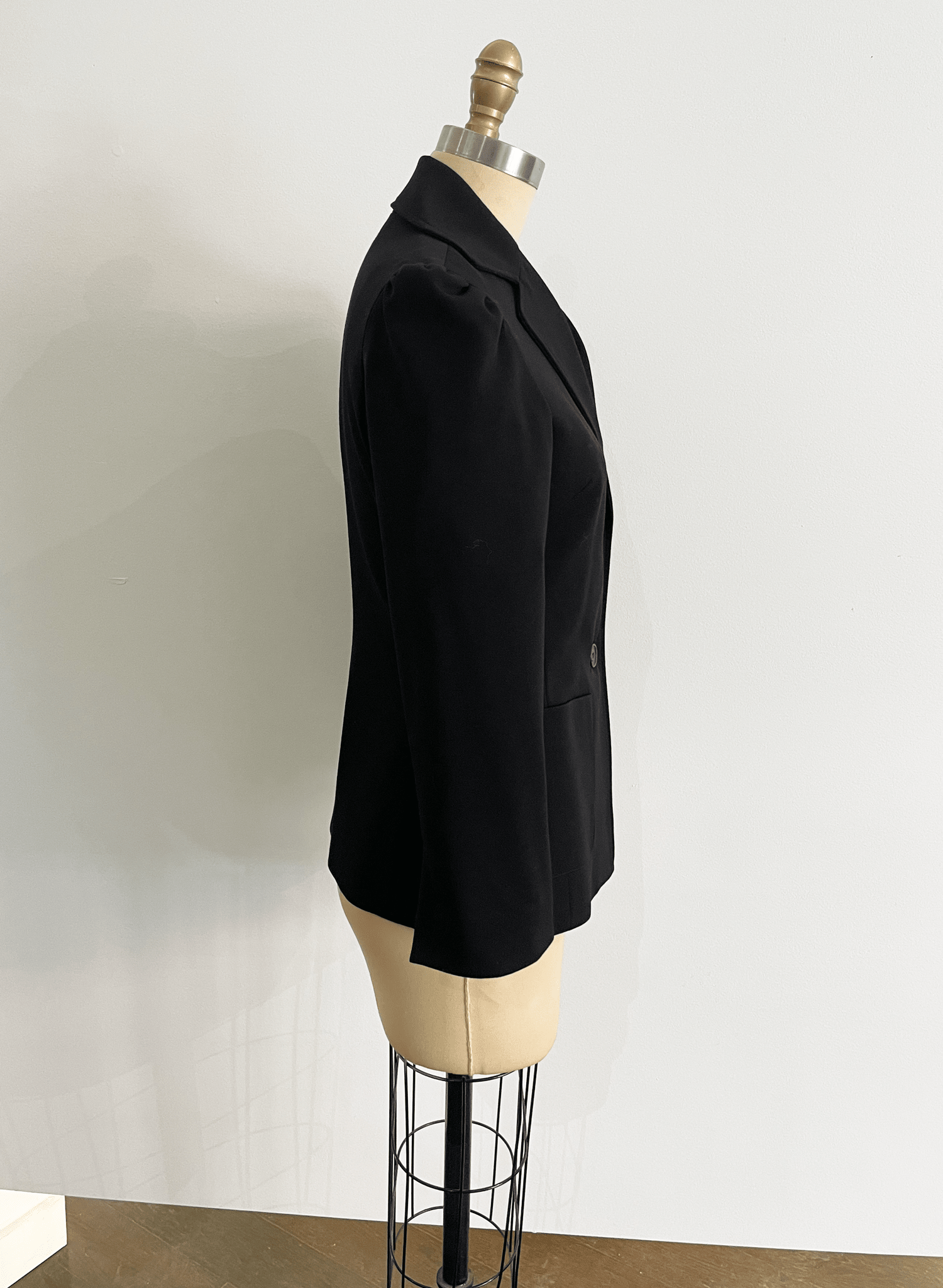 Tailored Blazer (RESALE ITEM) - Black - S - Meg