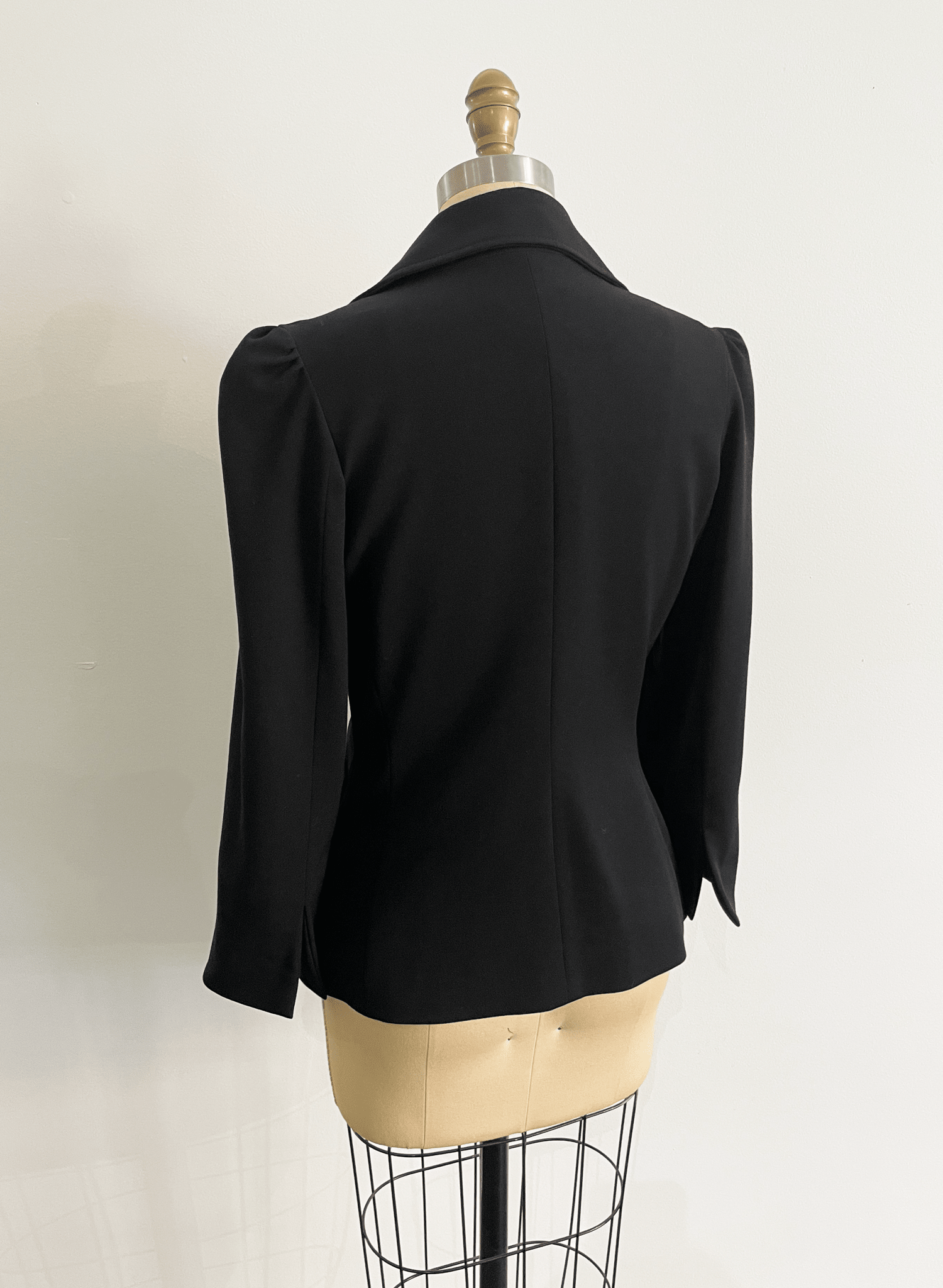 Tailored Blazer (RESALE ITEM) - Black - S - Meg
