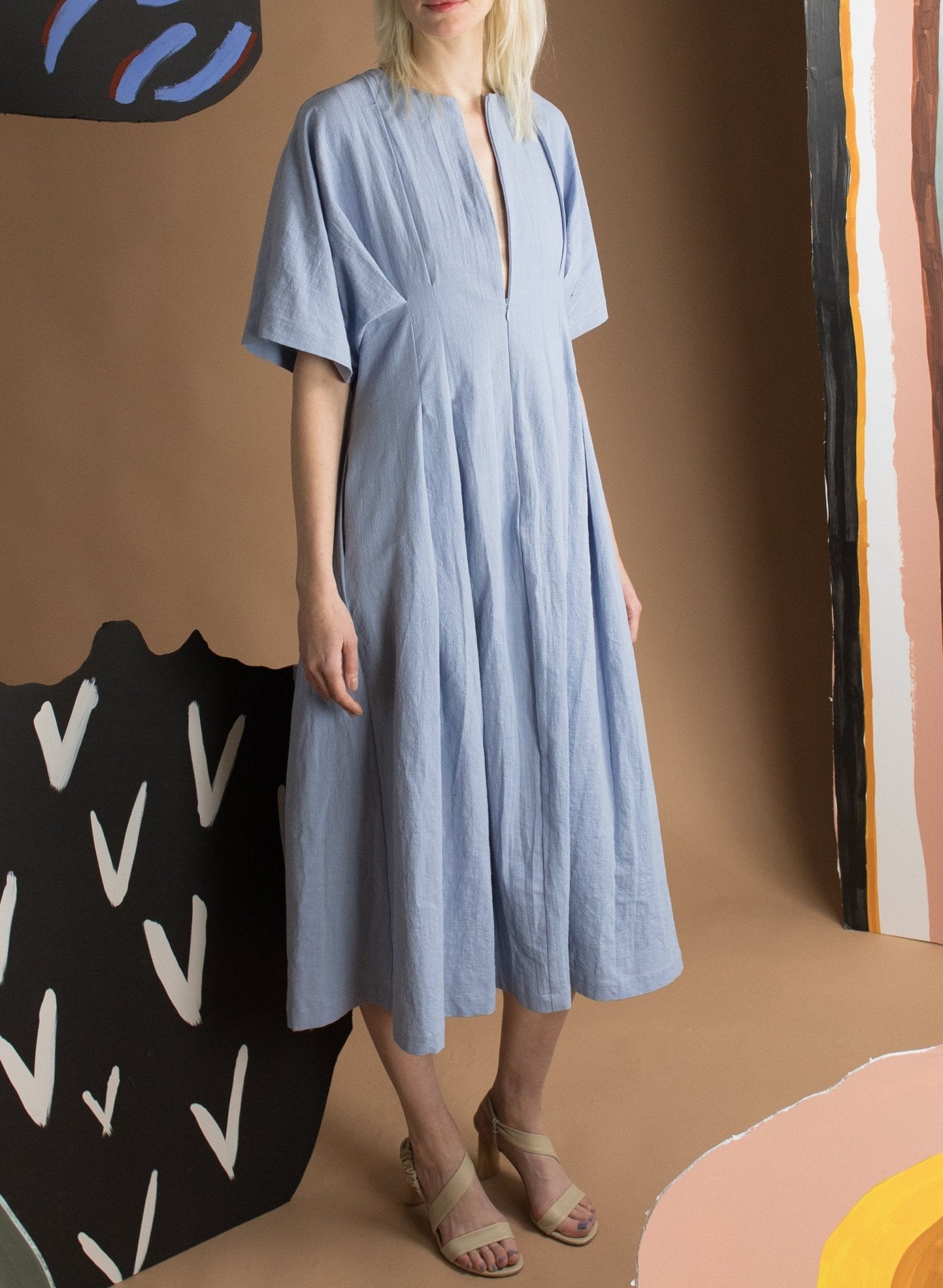 Texada Dress - Periwinkle Blue (PRE - ORDER) - Meg