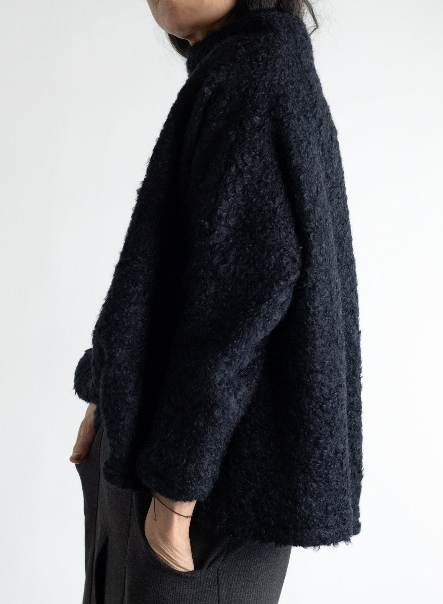 Titan Tunic - Black Sherpa - Meg