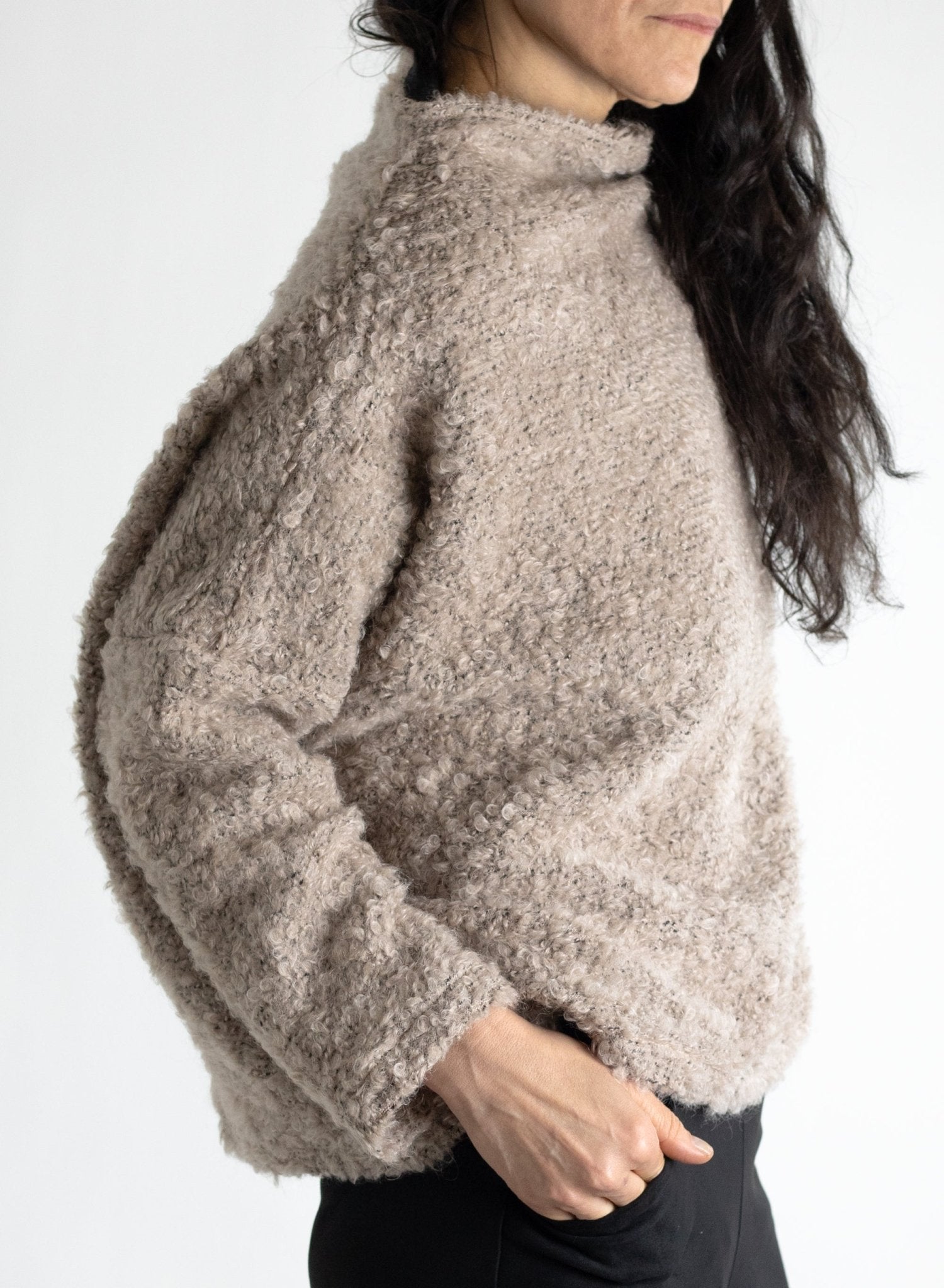 Titan Tunic - Nutmeg Sherpa - Meg