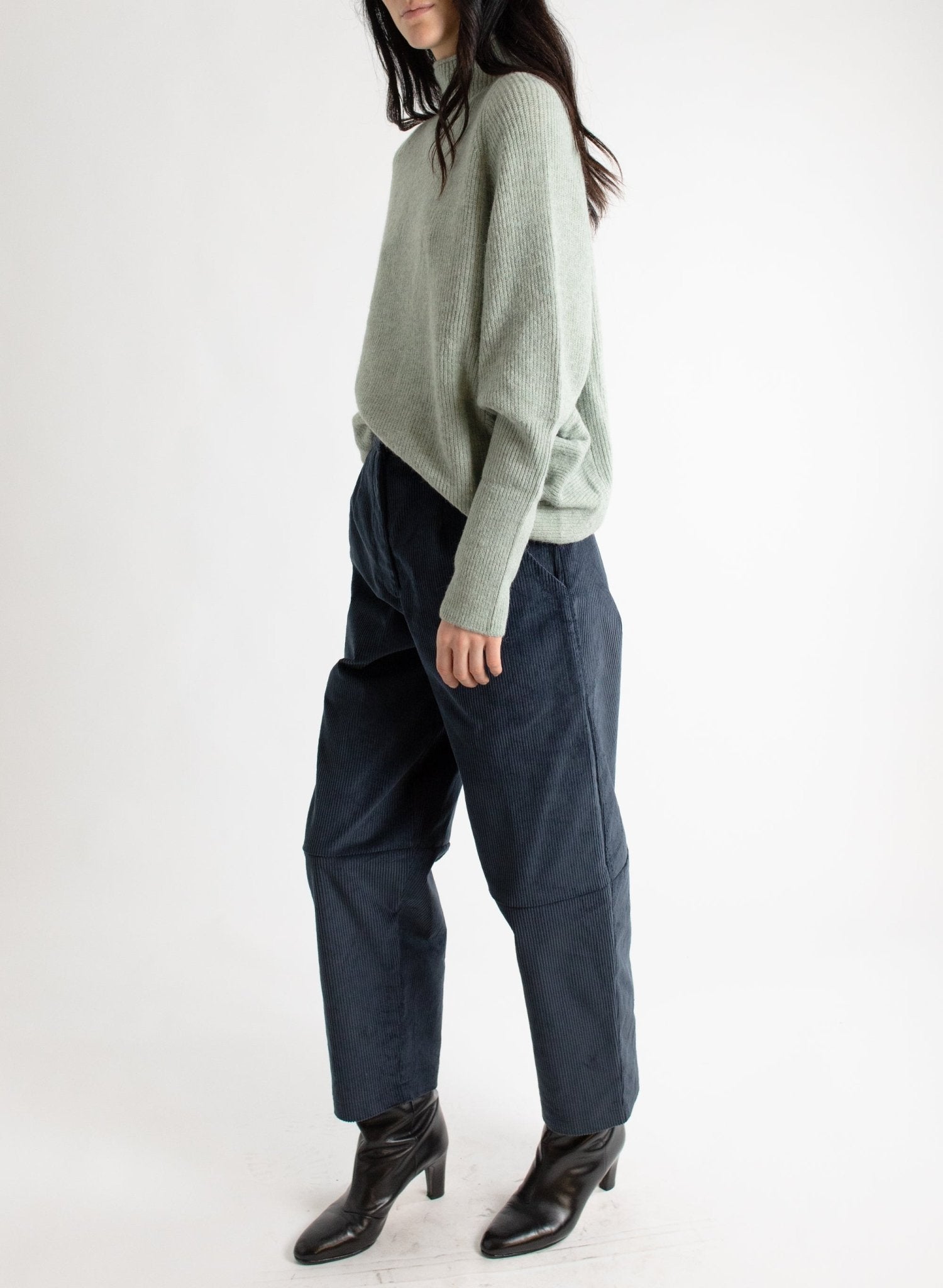 Triangle Pant - Navy Corduroy - Meg