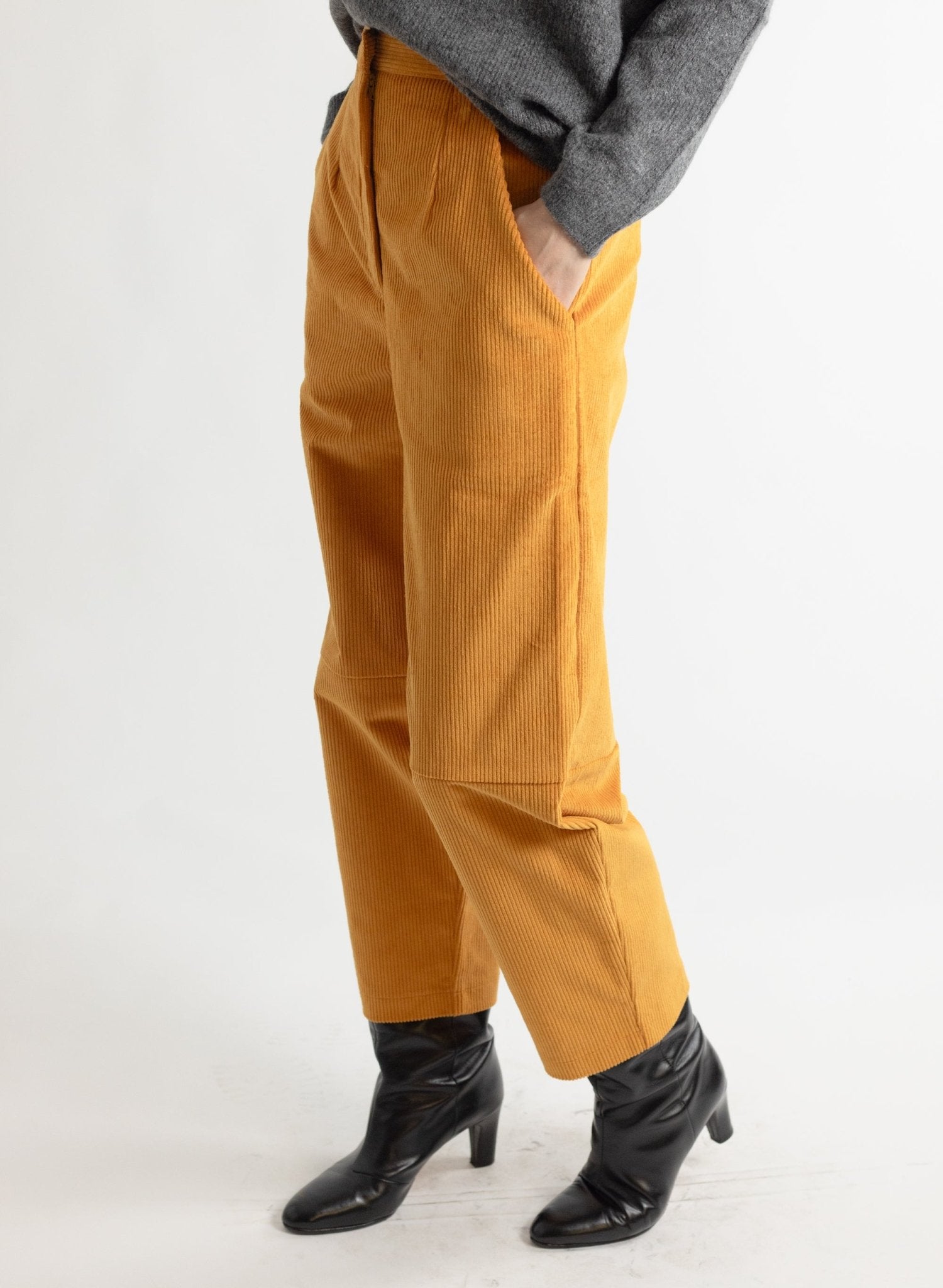 Triangle Pant - Yellow Corduroy - Meg