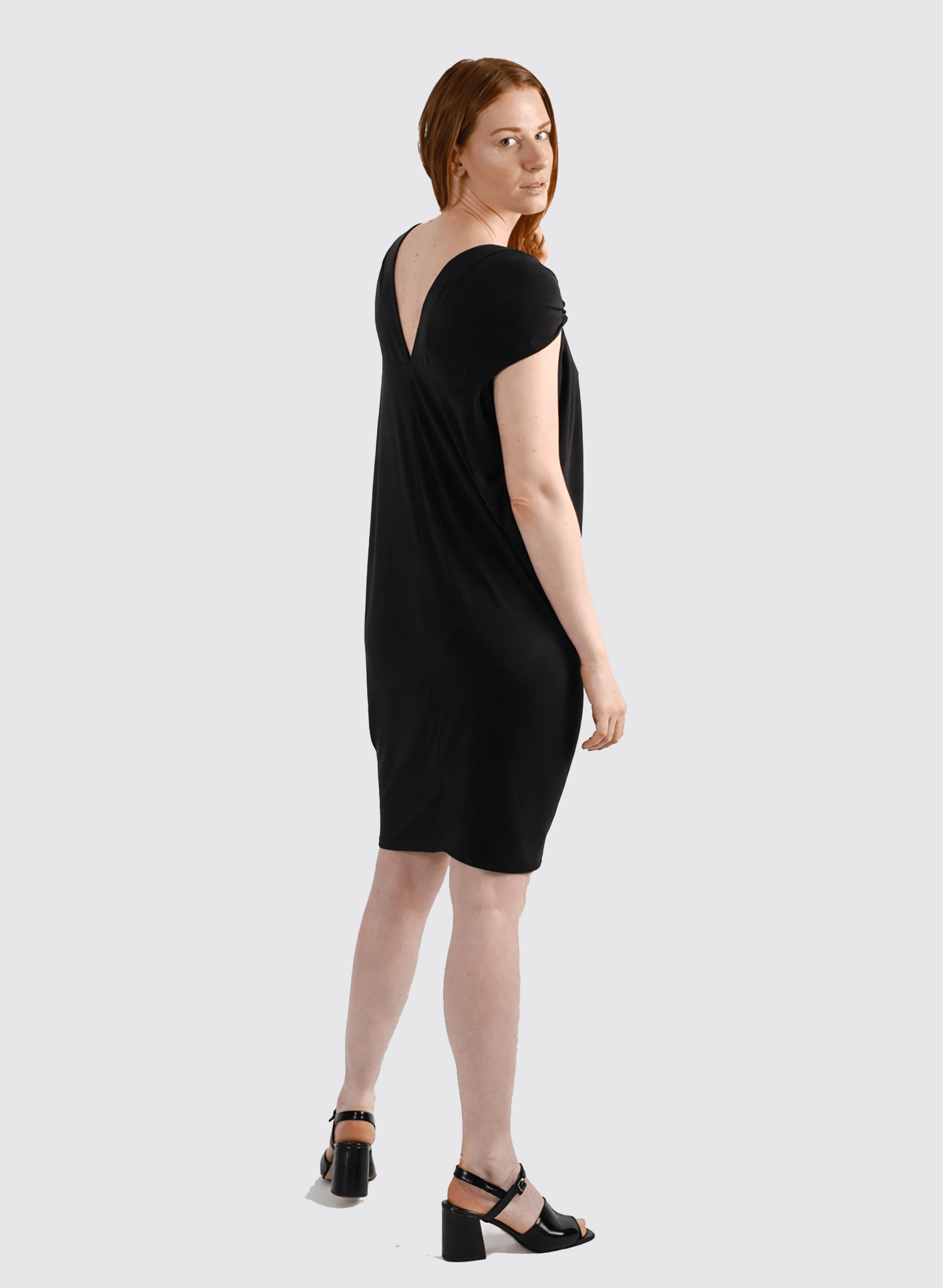 Twisted Dress (RESALE ITEM) - Black - L - Meg