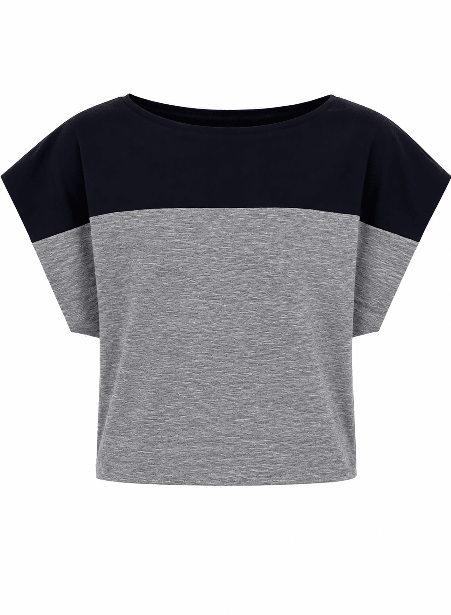 Two-Tone Top - Grey/Navy (PRE-ORDER) - Meg