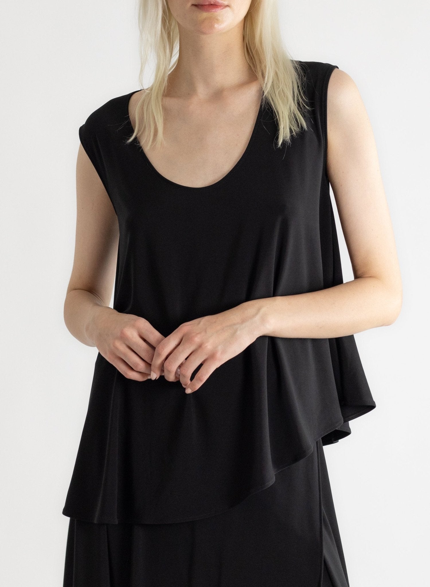 U - Neck Tank - Black - Meg