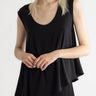 U - Neck Tank - Black - Meg