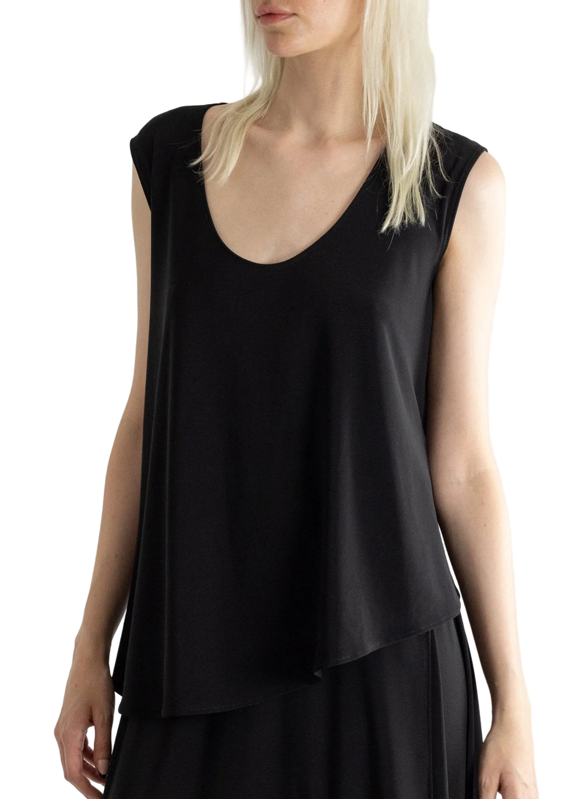 U - Neck Tank - Black - Meg