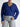 V - Neck Rib Knit Sweater - Royal Blue - Meg