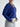 V - Neck Rib Knit Sweater - Royal Blue - Meg