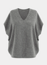 V-Neck Sweater - Charcoal (PRE-ORDER) - Meg
