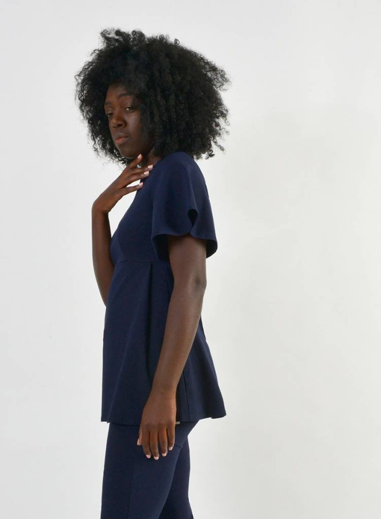 Val Tunic - Navy - M (RESALE ITEM) - Meg