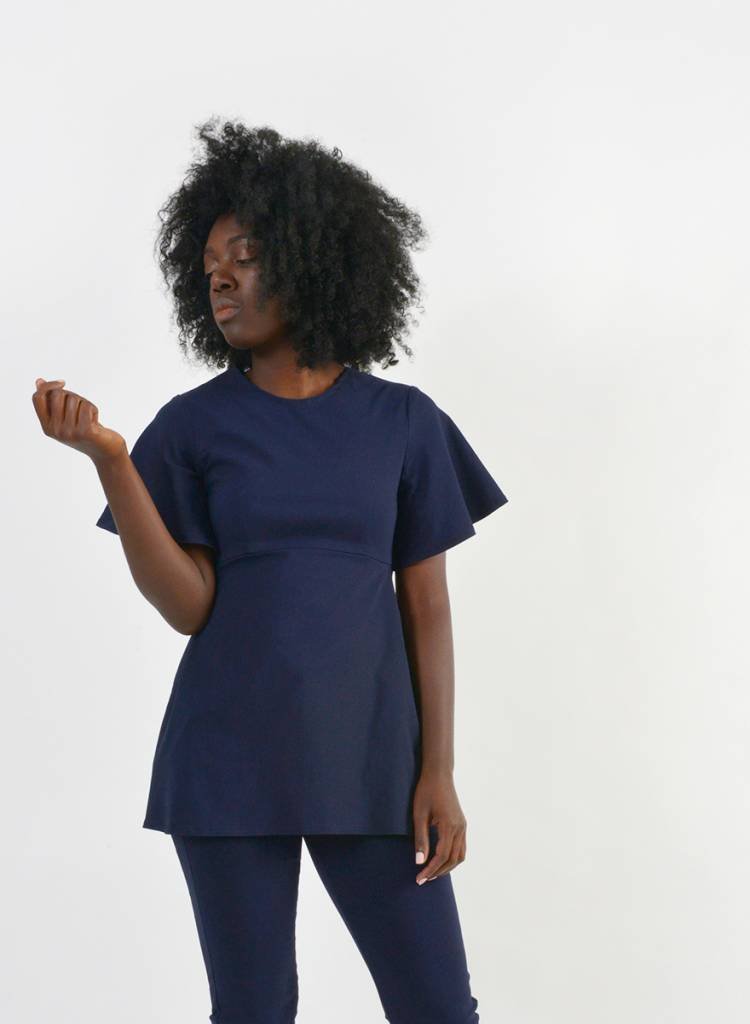 Val Tunic - Navy - M (RESALE ITEM) - Meg