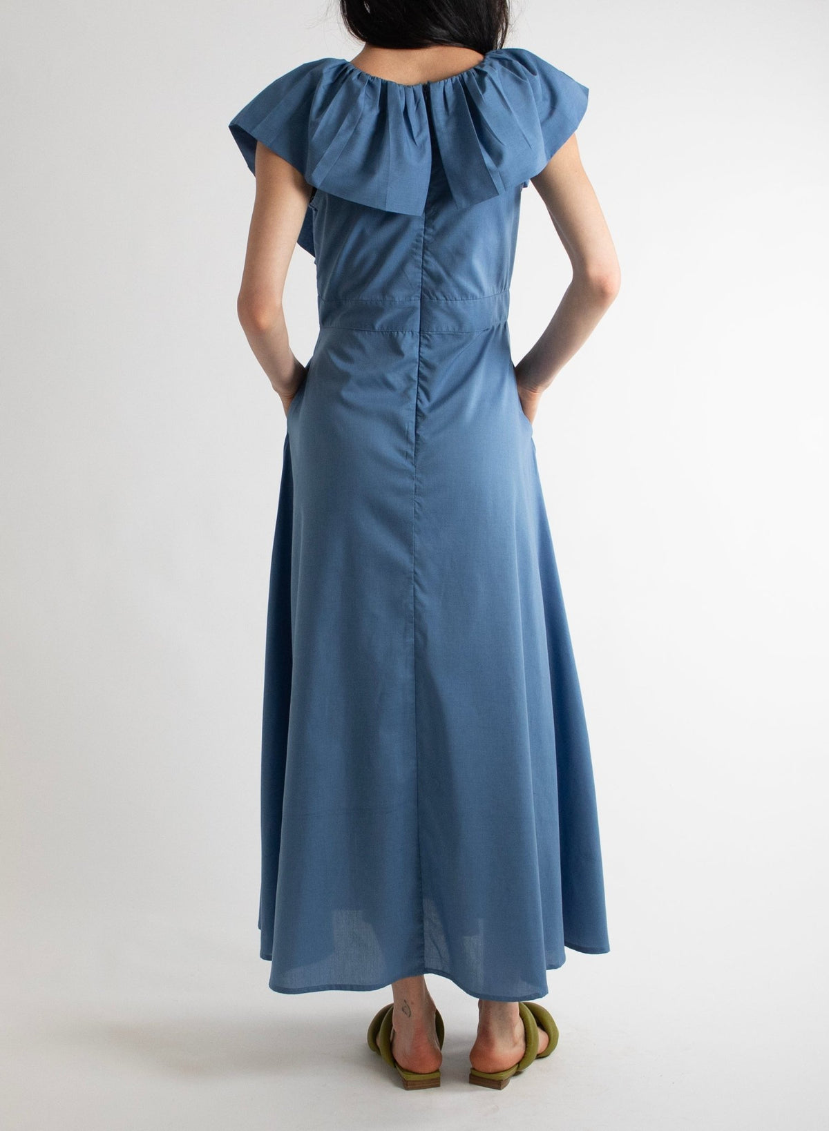 Village Dress - Williamsburg Blue - Meg - Made in NYC