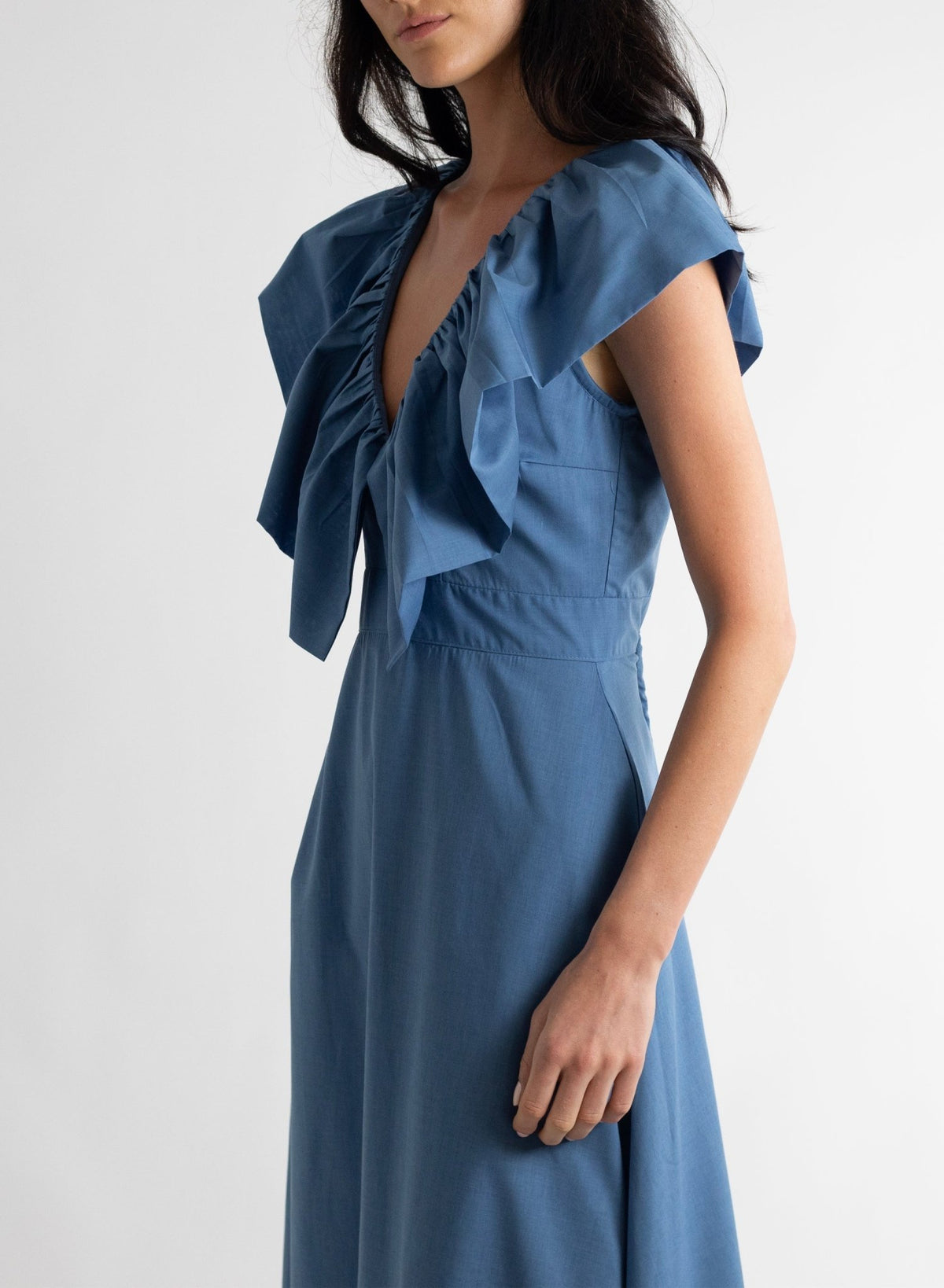 Village Dress - Williamsburg Blue - Meg - Made in NYC