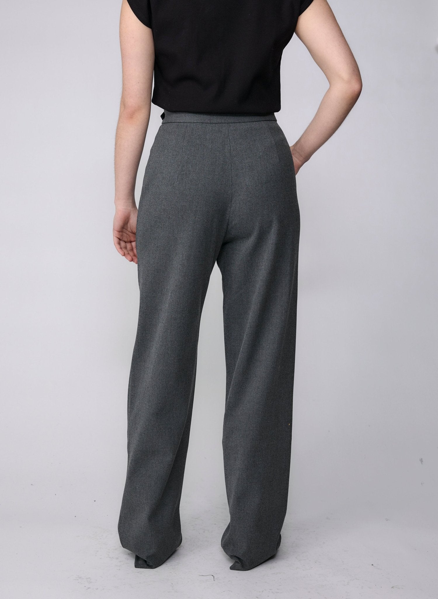 Watch Pocket Trouser - Charcoal - Meg