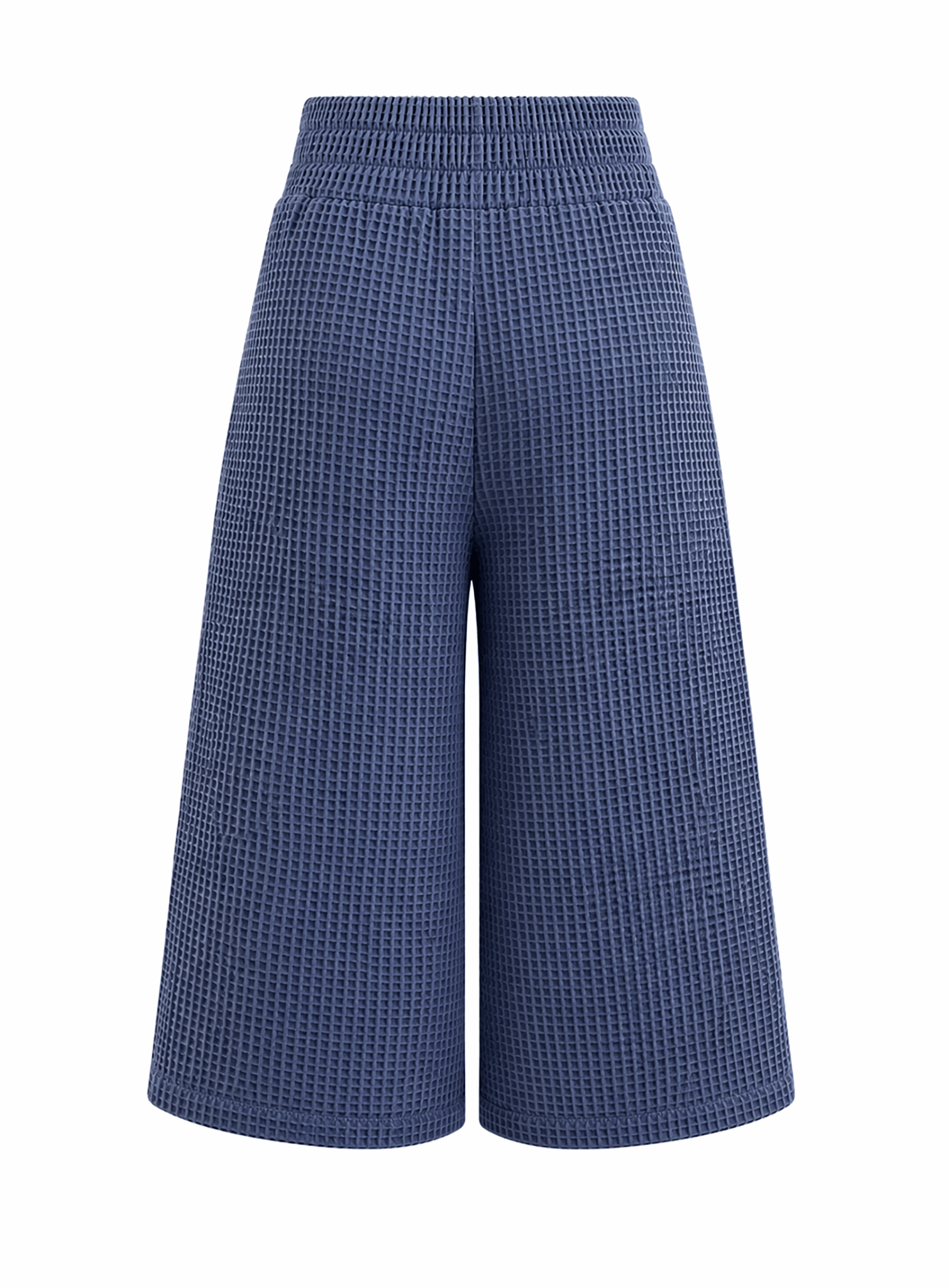 Wide Leg Jogger Pant - Steel Blue - Meg