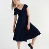 Wrap Dress - Navy - M (RESALE ITEM) - Meg