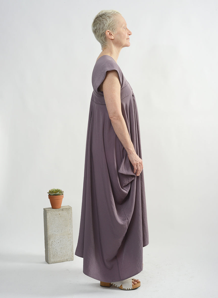 Wide Strap Dress (RESALE) - Lavender - L