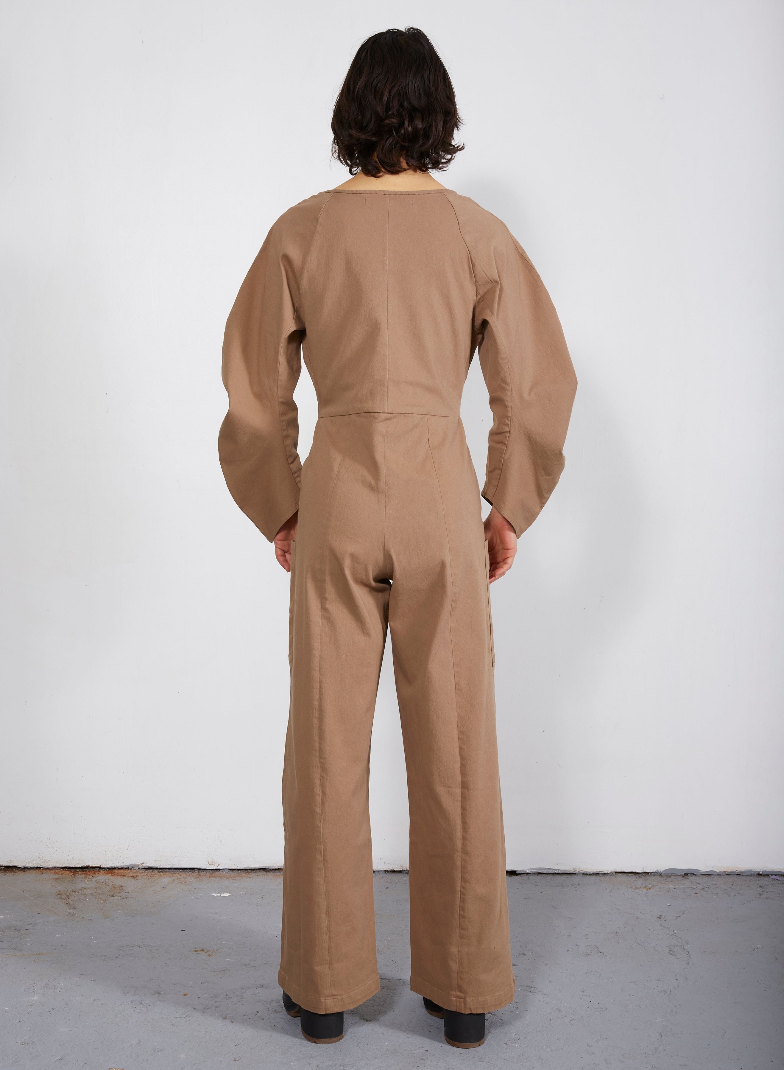 Angles Jumpsuit - Tan - Meg