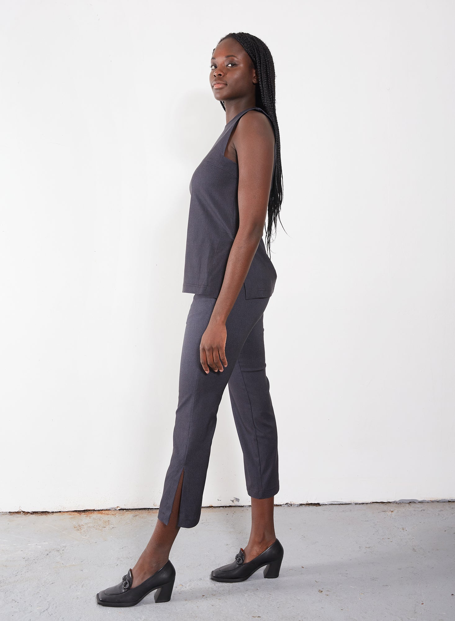 Big Slit Pant - Denim - Meg