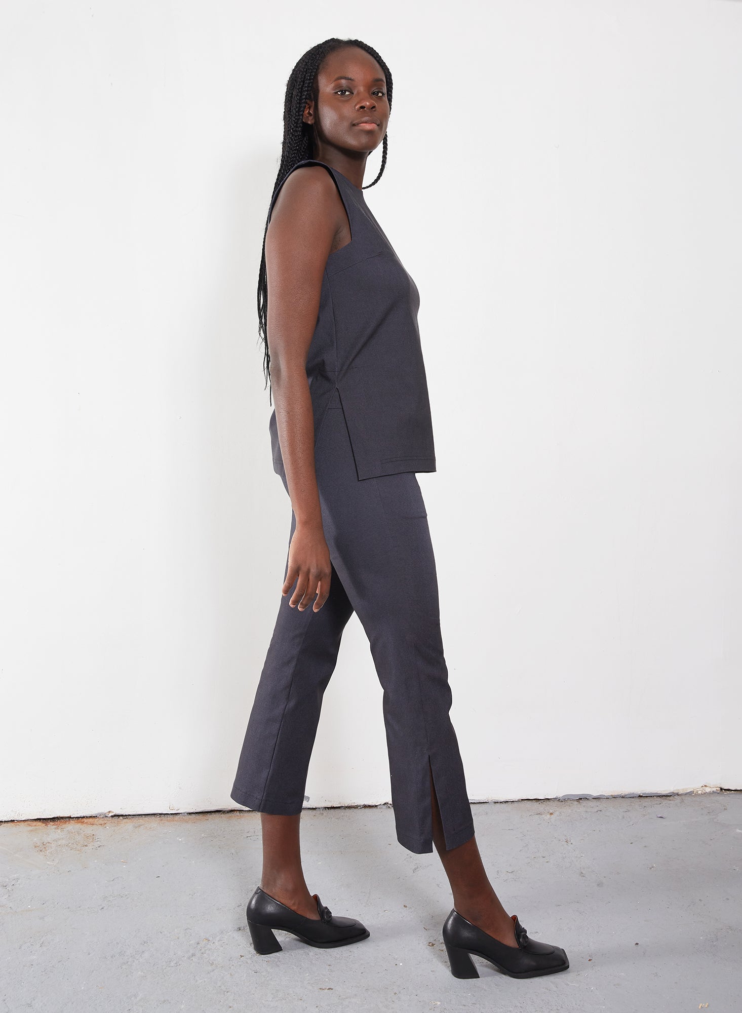 Big Slit Pant - Denim - Meg