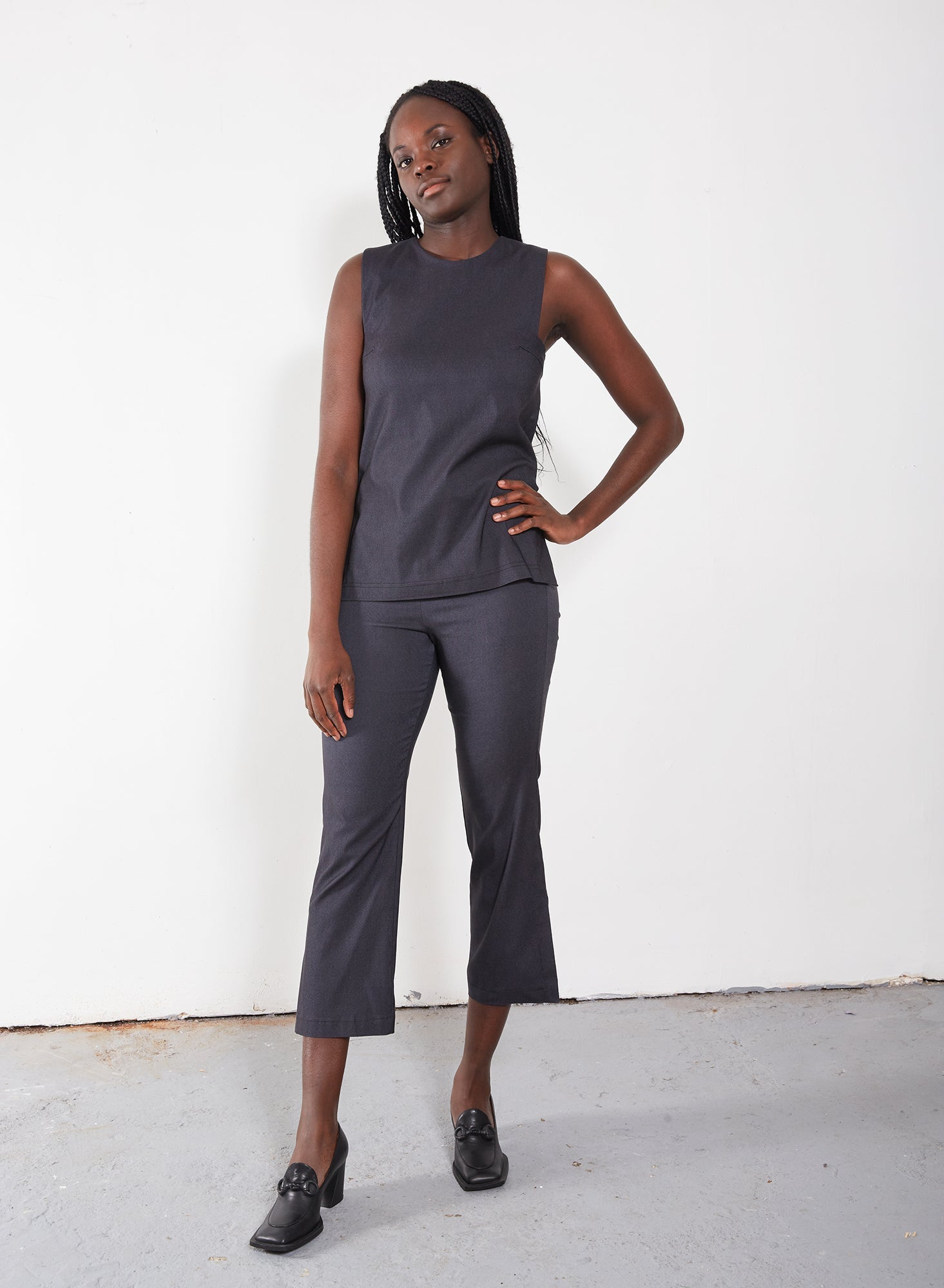 Big Slit Pant - Denim - Meg