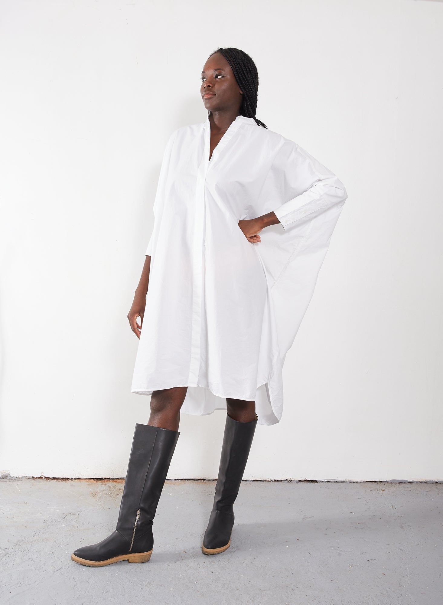 Biggie Shirt Dress (RESALE ITEM) - Blush - O/S - Meg