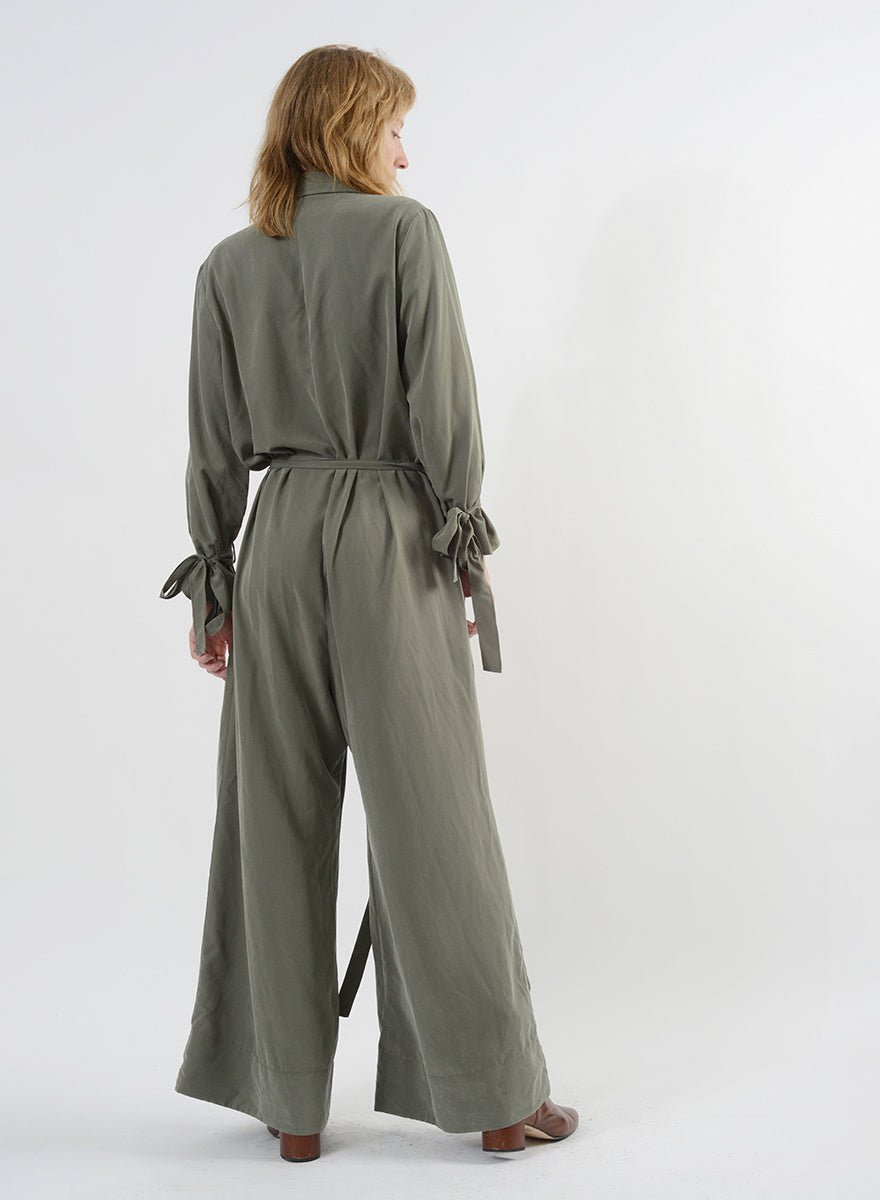 Boaker Jumpsuit (RESALE ITEM) - Sage - L - Meg