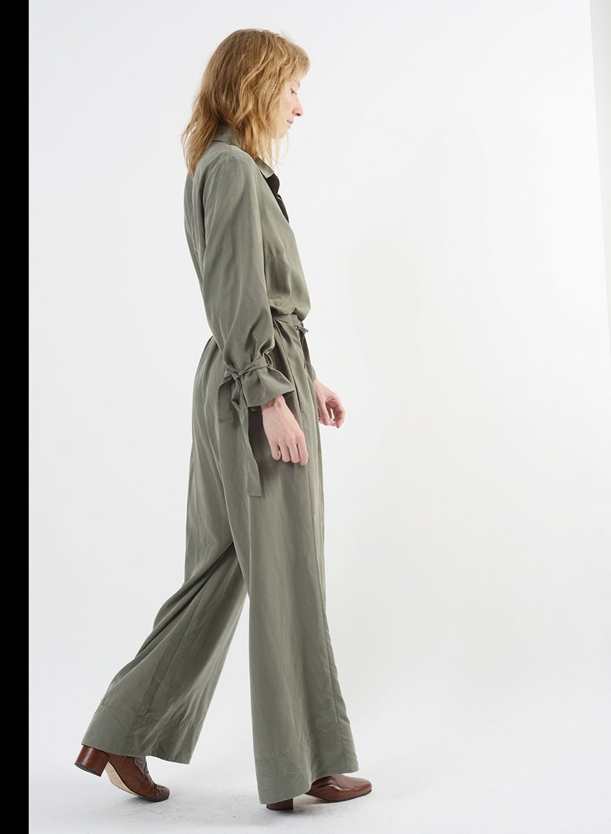 Boaker Jumpsuit (RESALE ITEM) - Sage - L - Meg