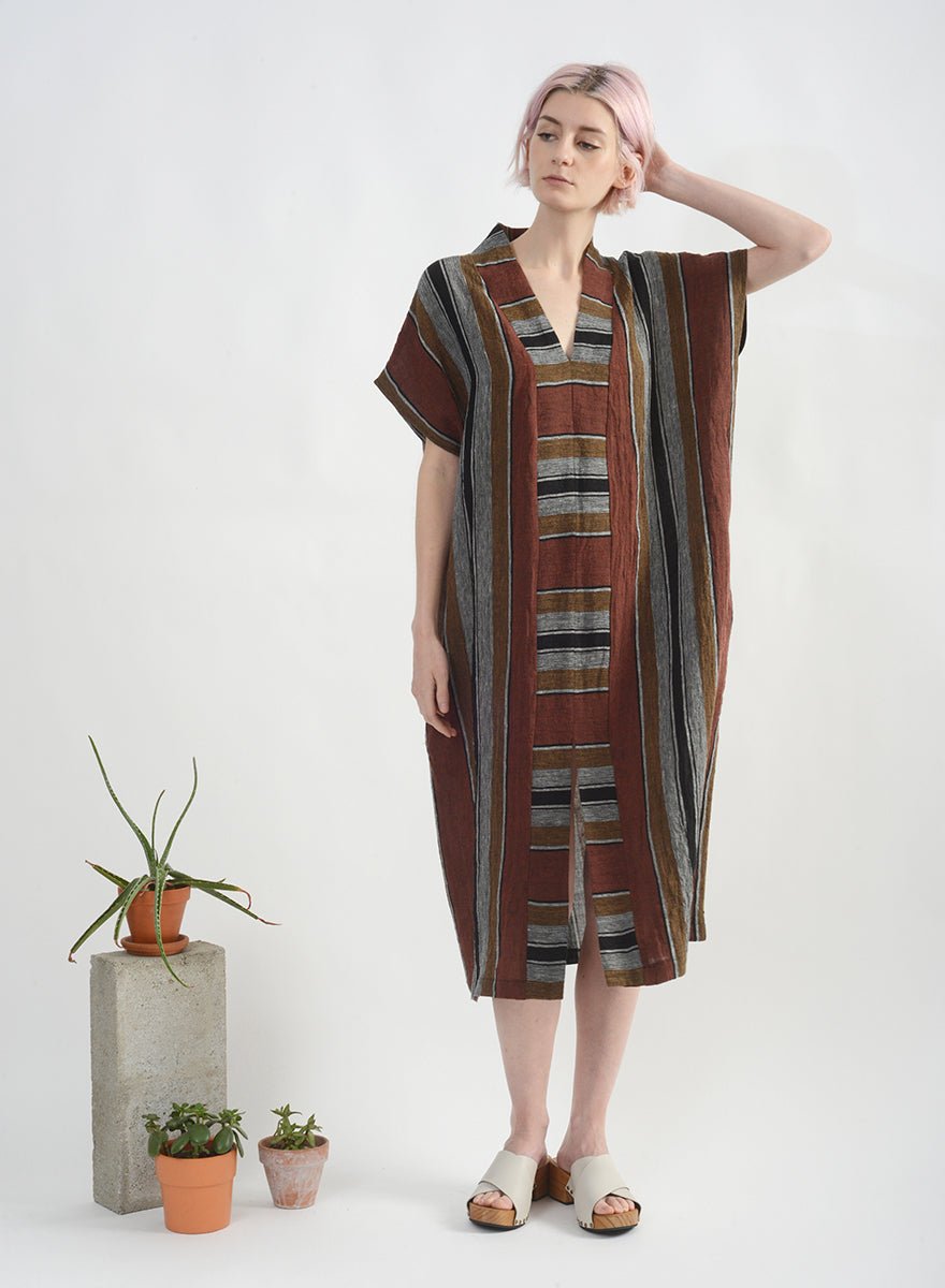City Kaftan (RESALE ITEM) - Stripe - OS - Meg