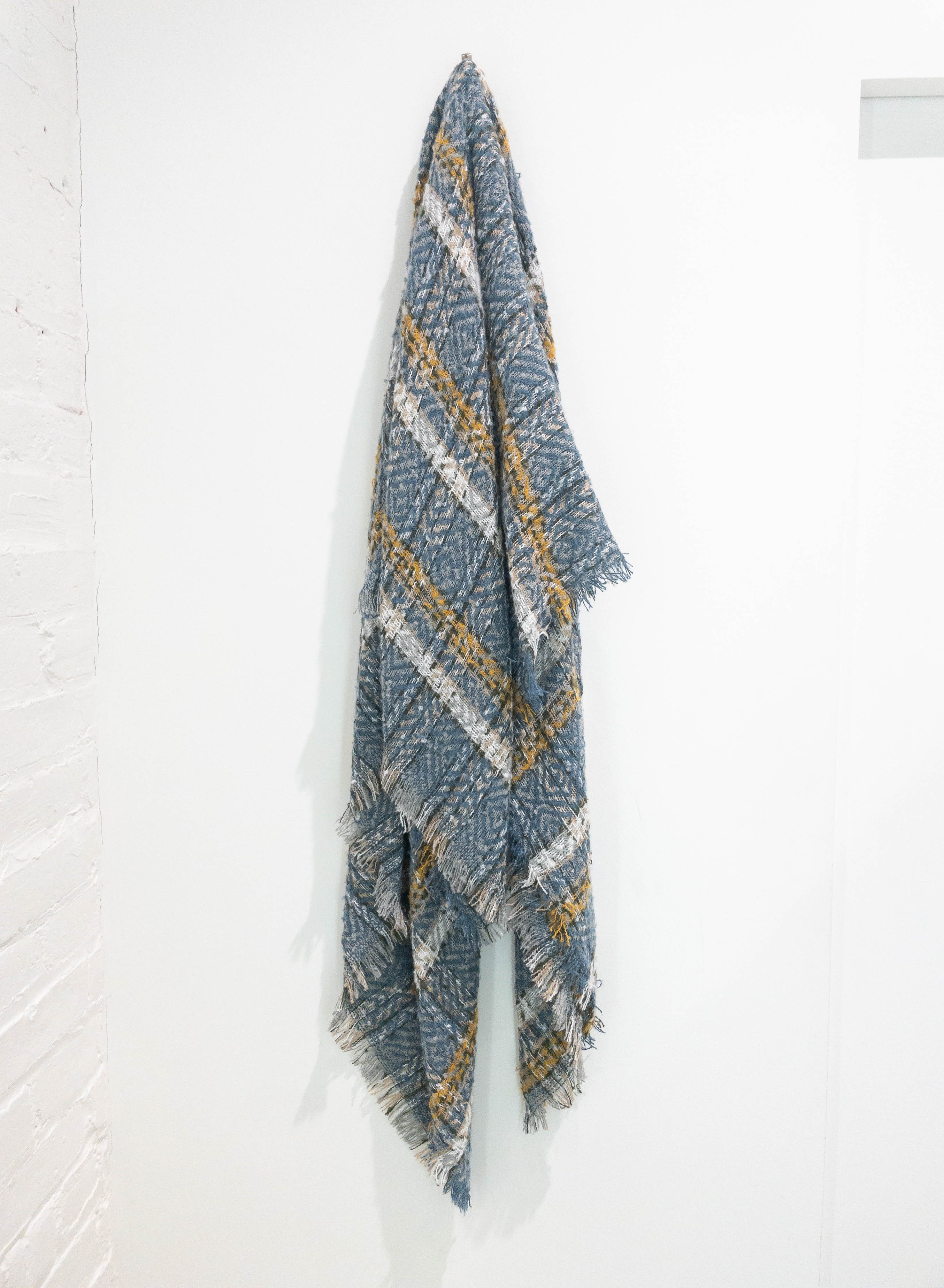 Cozy Scarf - Blue/Yellow - Meg