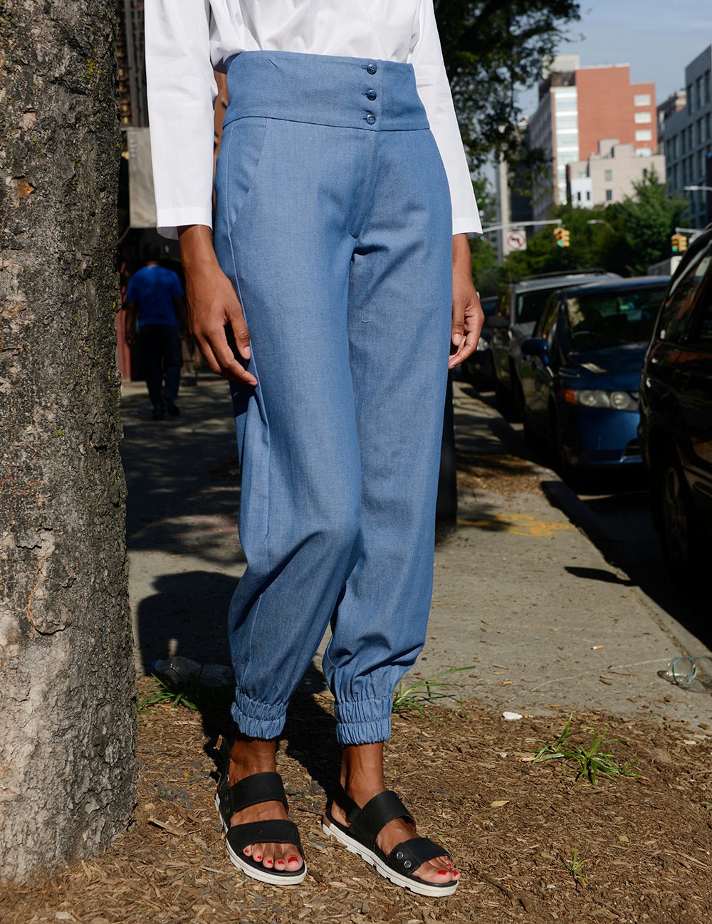 Denim Jogger - XS (RESALE ITEM) - Meg