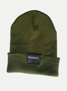 Feminist Hat - Dark Green - Meg