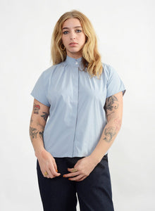 Frenchie Classic Shirt - Dove - Size L (RESALE ITEM) - Meg