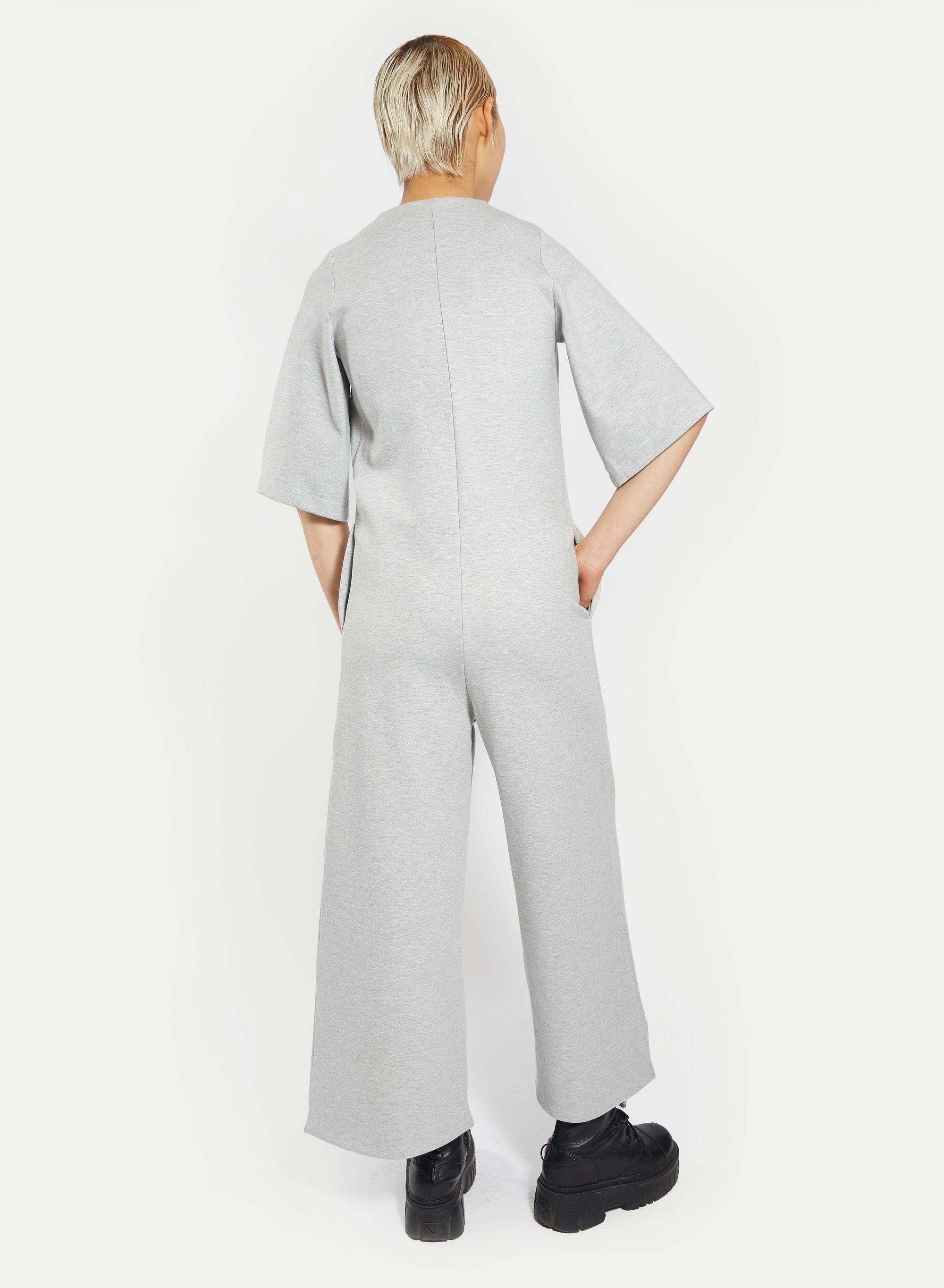 Gateway Jumpsuit - Light Grey - Meg