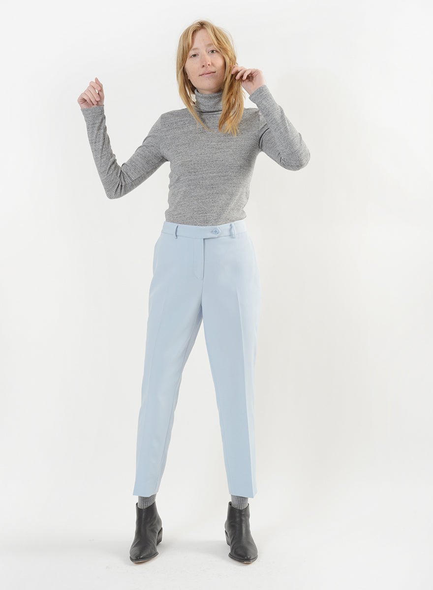 Kai Pant w/Button Ext - Periwinkle - Meg