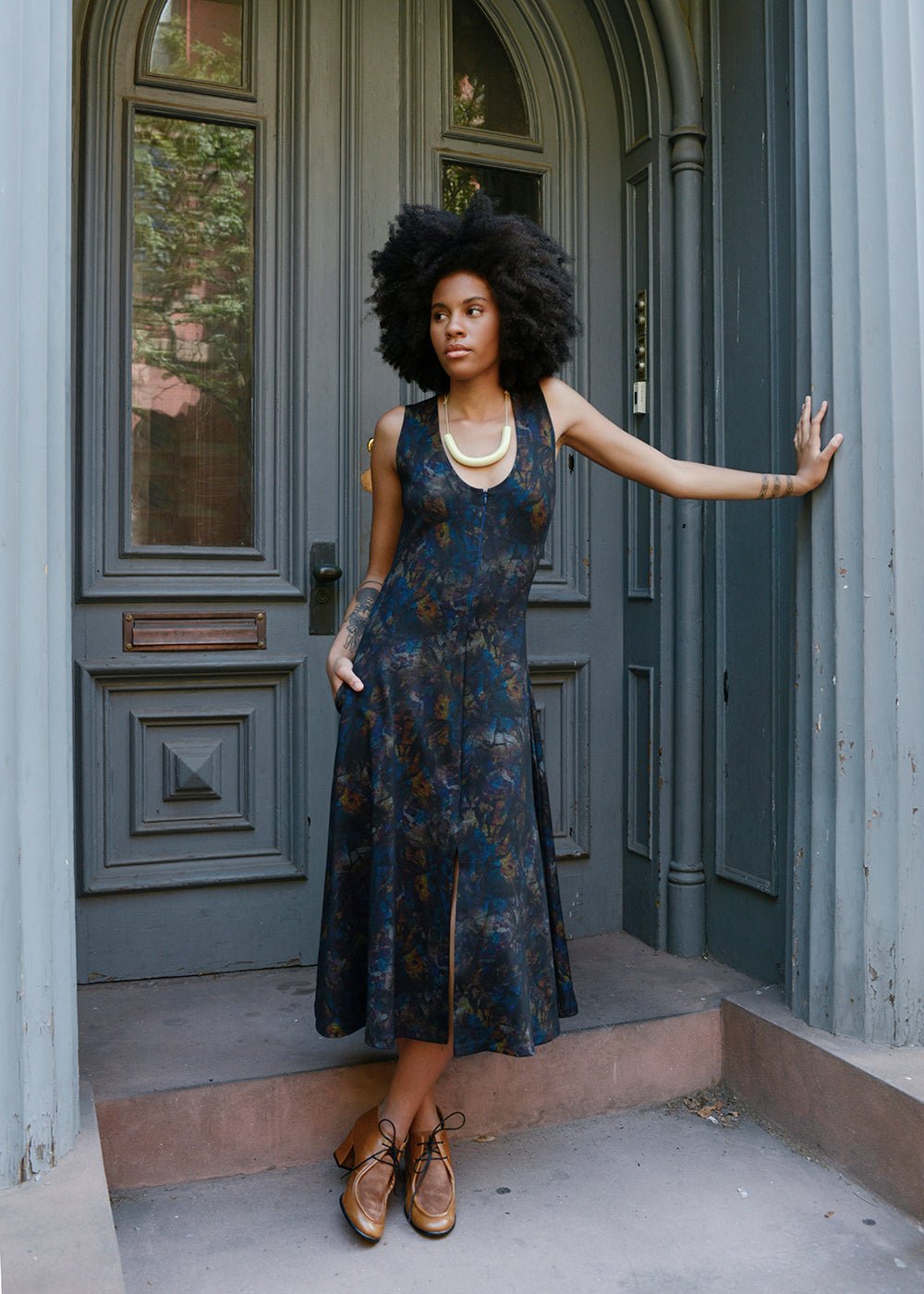 Kaleidoscope Dress - Print - L (RESALE ITEM) - Meg